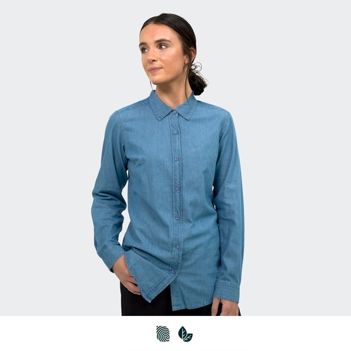 TR123610 - TRENDSWEAR Chester Women's Denim Shirt - 2.jpg