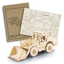TR124037 - BRANDCRAFT Wheel Loader Wooden Model - 2.jpg