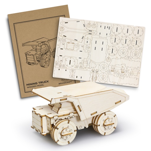 TR126728 - BRANDCRAFT Mining Truck Wooden Model - 2.jpg