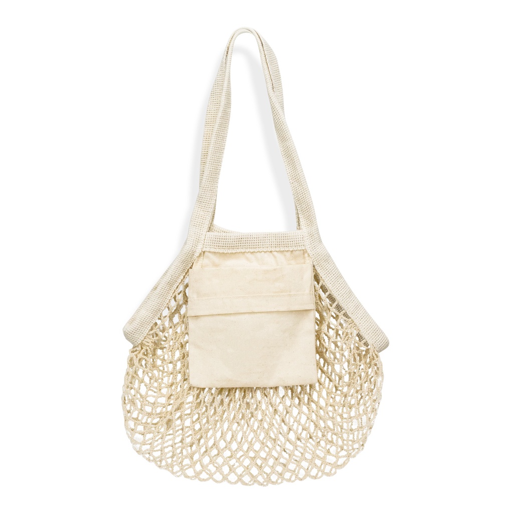 TR133645 - Cotton Mesh Foldaway Tote Bag - Small - 2.jpg