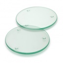 Venice Glass Coaster - Set of 2 - Round