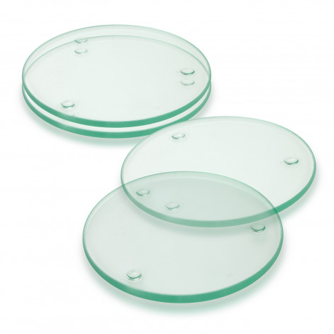 Venice Glass Coaster - Set of 4 - Round