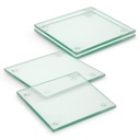 Venice Glass Coaster - Set of 4 - Square - Full Colour