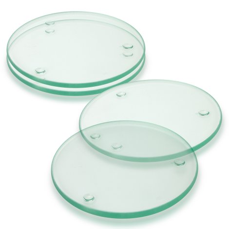 Venice Glass Coaster - Set of 4 - Round - Full Colour
