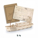 BRANDCRAFT Cargo Ship Wooden Model