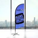 Small Feather Flag Kit