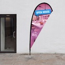 Small Tear Drop Flag Kit