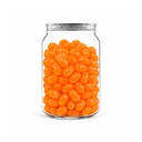 Corporate Colour Jelly Beans in Clear Can 210g