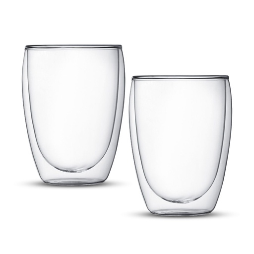 Bodum Pavina Double Wall Glasses - Medium - Set of 2
