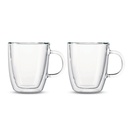 Bodum Bistro Double Wall Mugs - Set of 2
