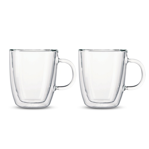 Bodum Bistro Double Wall Mugs - Set of 2