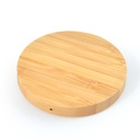 Arc Round Bamboo Wireless Charger 