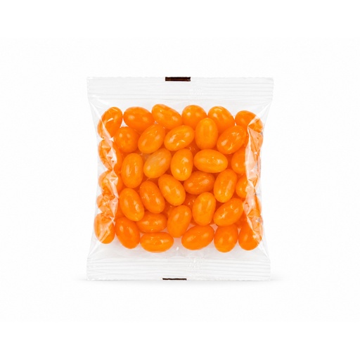 Corporate Colour Mini Jelly Beans in 50 Gram Cello Bag