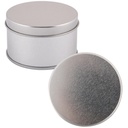 Silver Round Tin