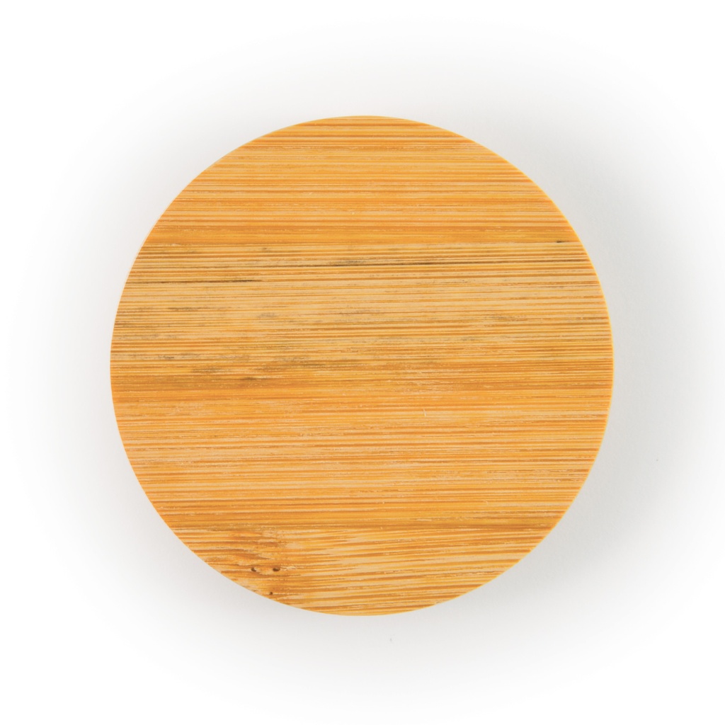 Discus Bamboo Bottle Opener Coaster 