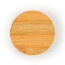 Discus Bamboo Bottle Opener Coaster 