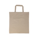 Supa Shopper Short Handle Calico Bag 