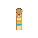 Circle Bamboo Bookmark