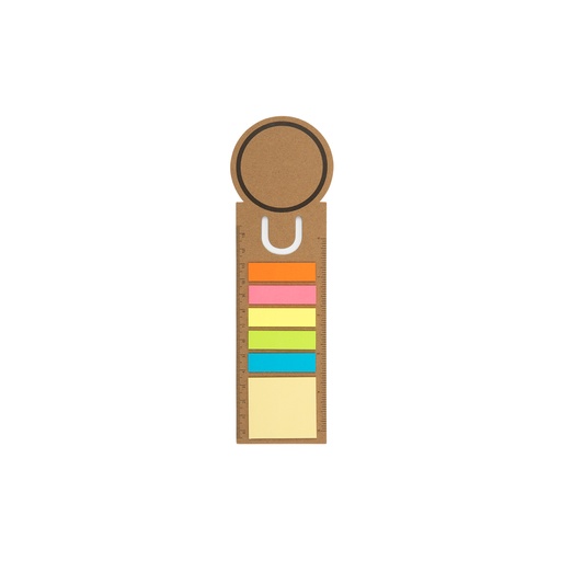 Circle Bookmark / Noteflag Ruler 