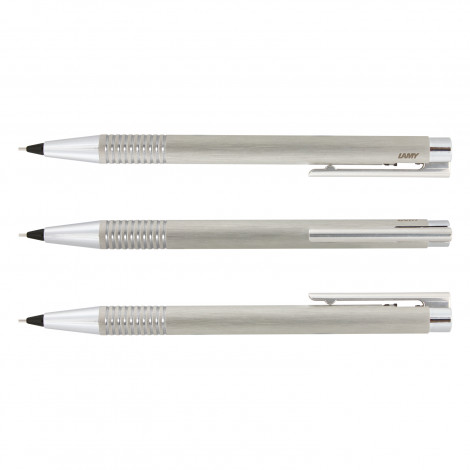 LAMY Logo Pencil - Brushed Steel