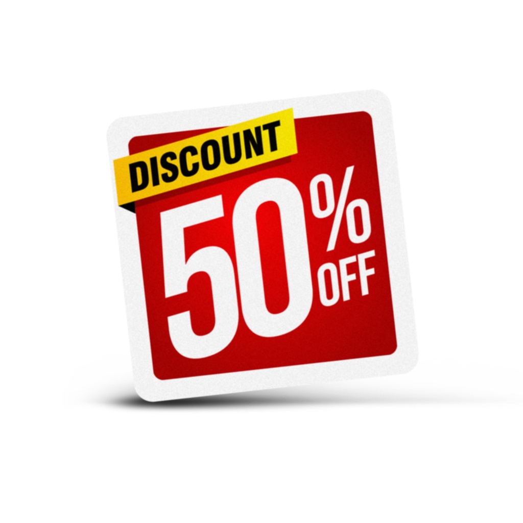 [TR100111] AD Labels 50 x 50mm