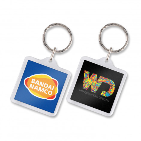 [TR100294] Lens Key Ring - Square 