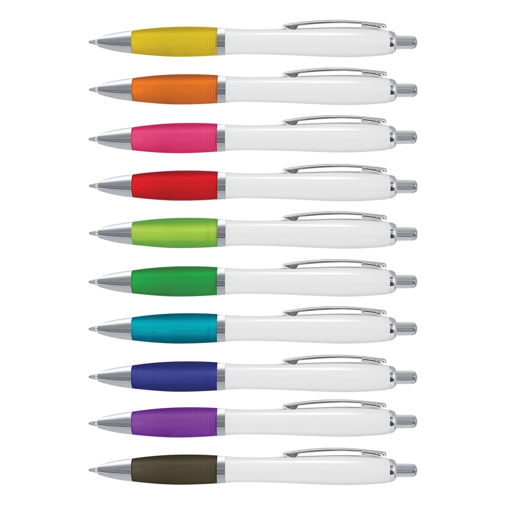 [TR110810] Vistro Pen - White Barrel