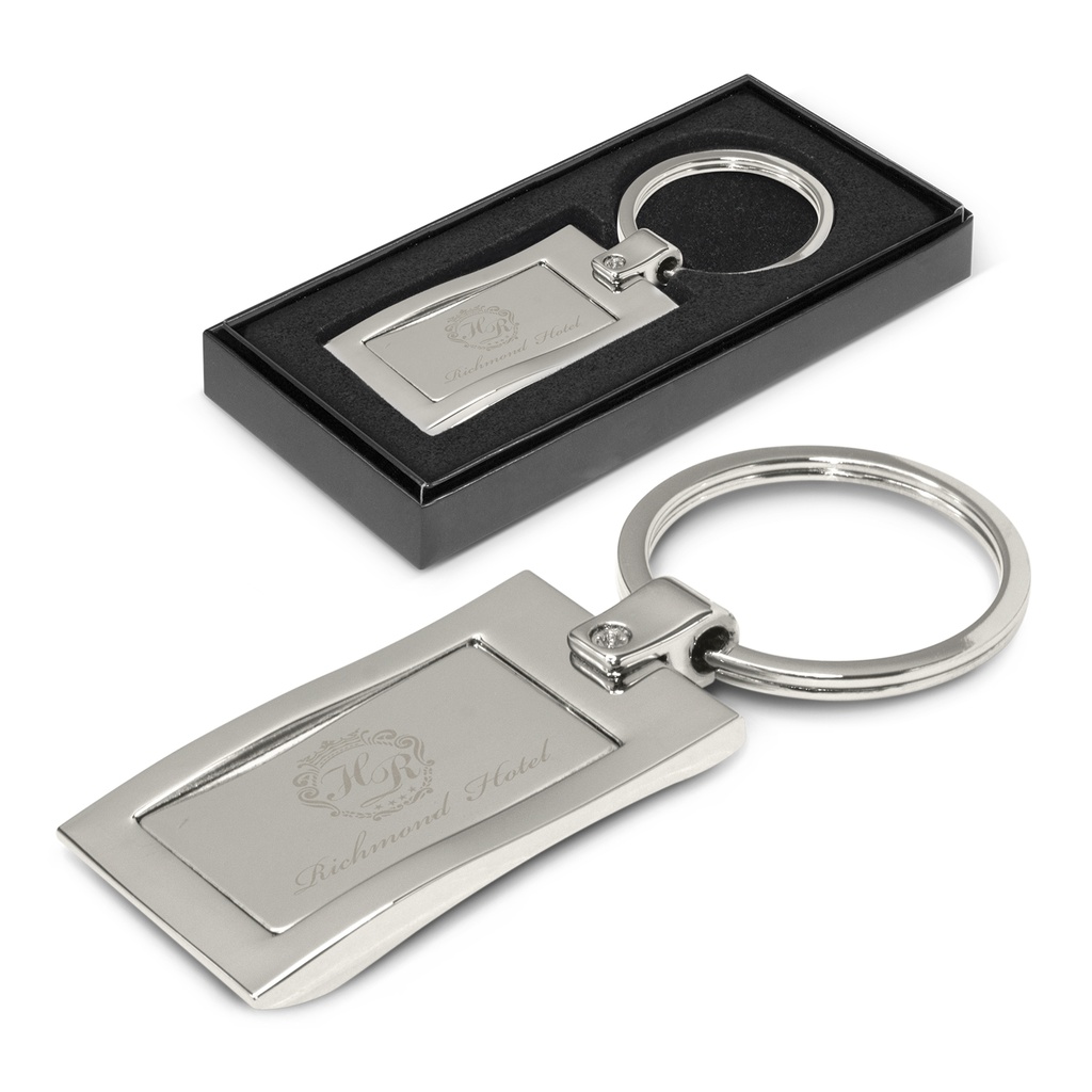 [TR100889] Wave Metal Key Ring