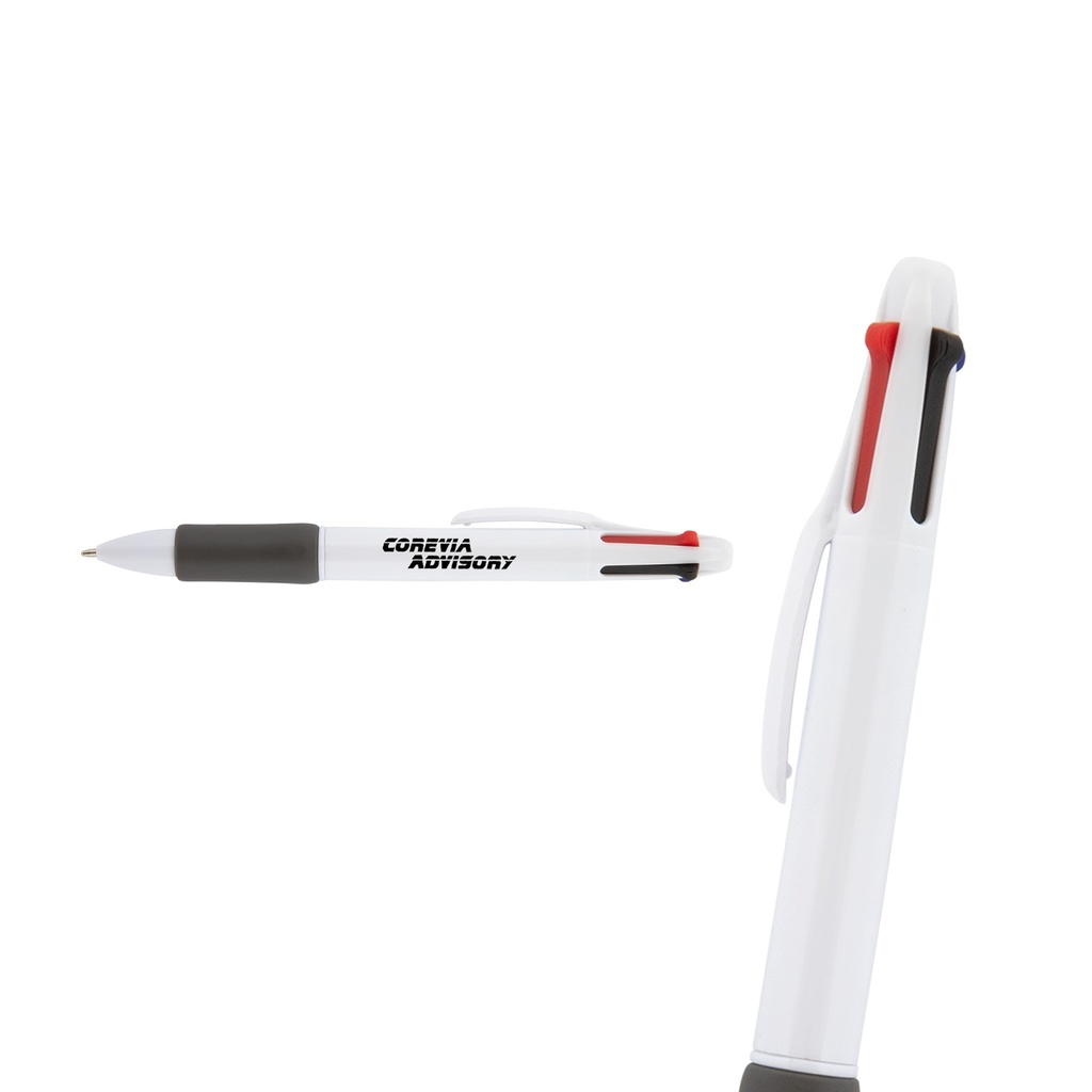 [LL0329] Supra 4 Colour White Pen