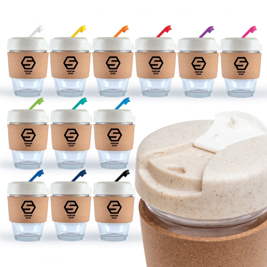 [LL0414] Vienna Eco Coffee Cup /  Cork Band