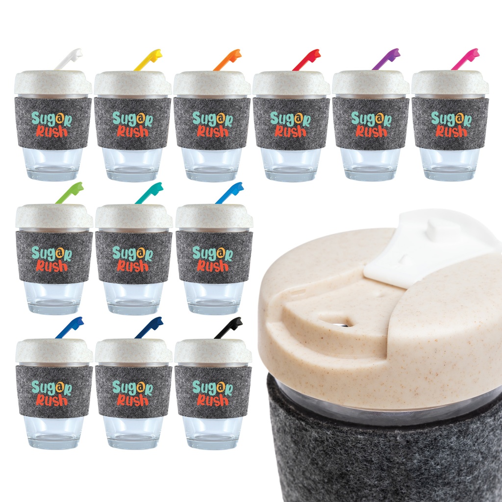 [LL0448] Vienna Eco Coffee Cup / RPET Band