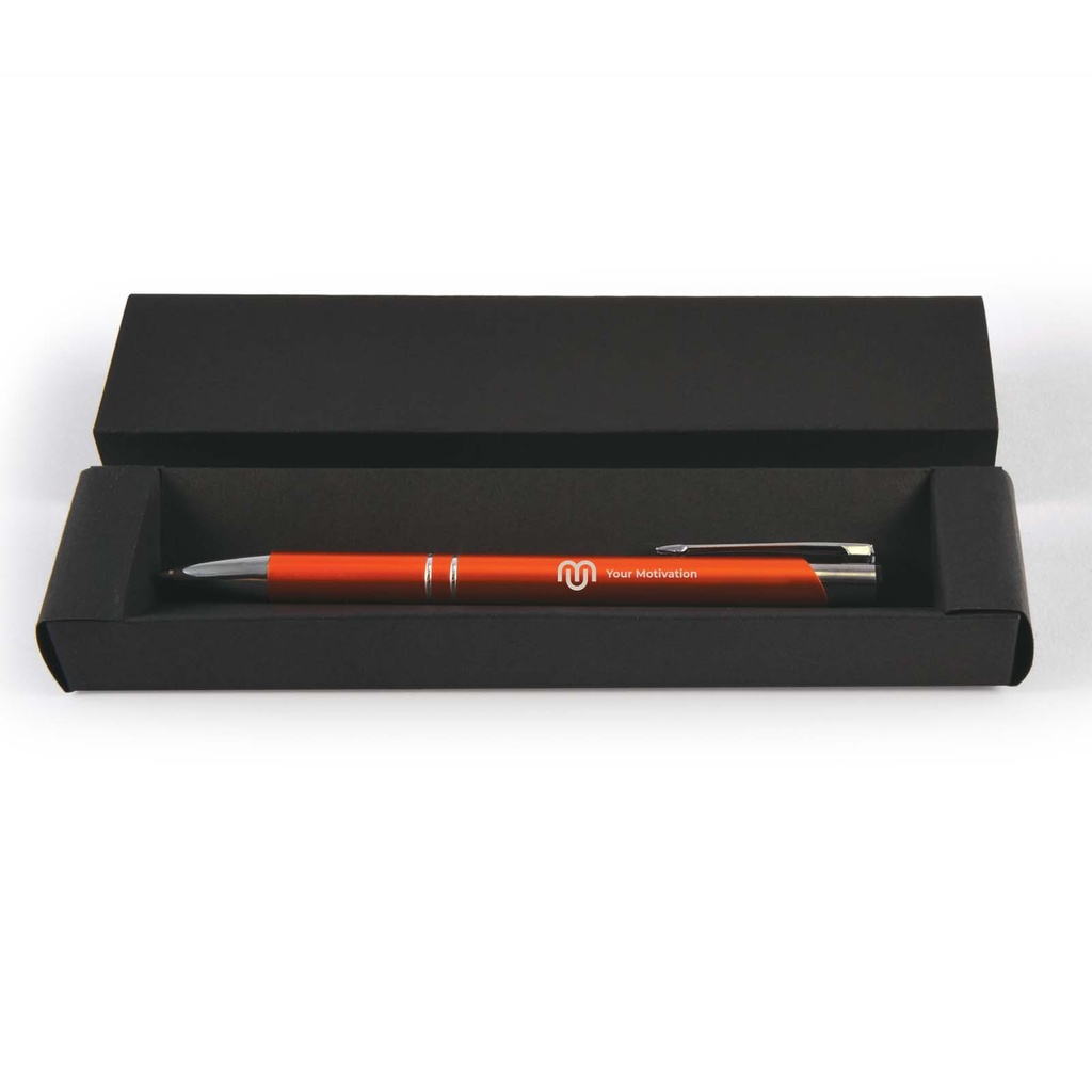 [LL0501-Black-Standard] Black Cardboard Pen Box