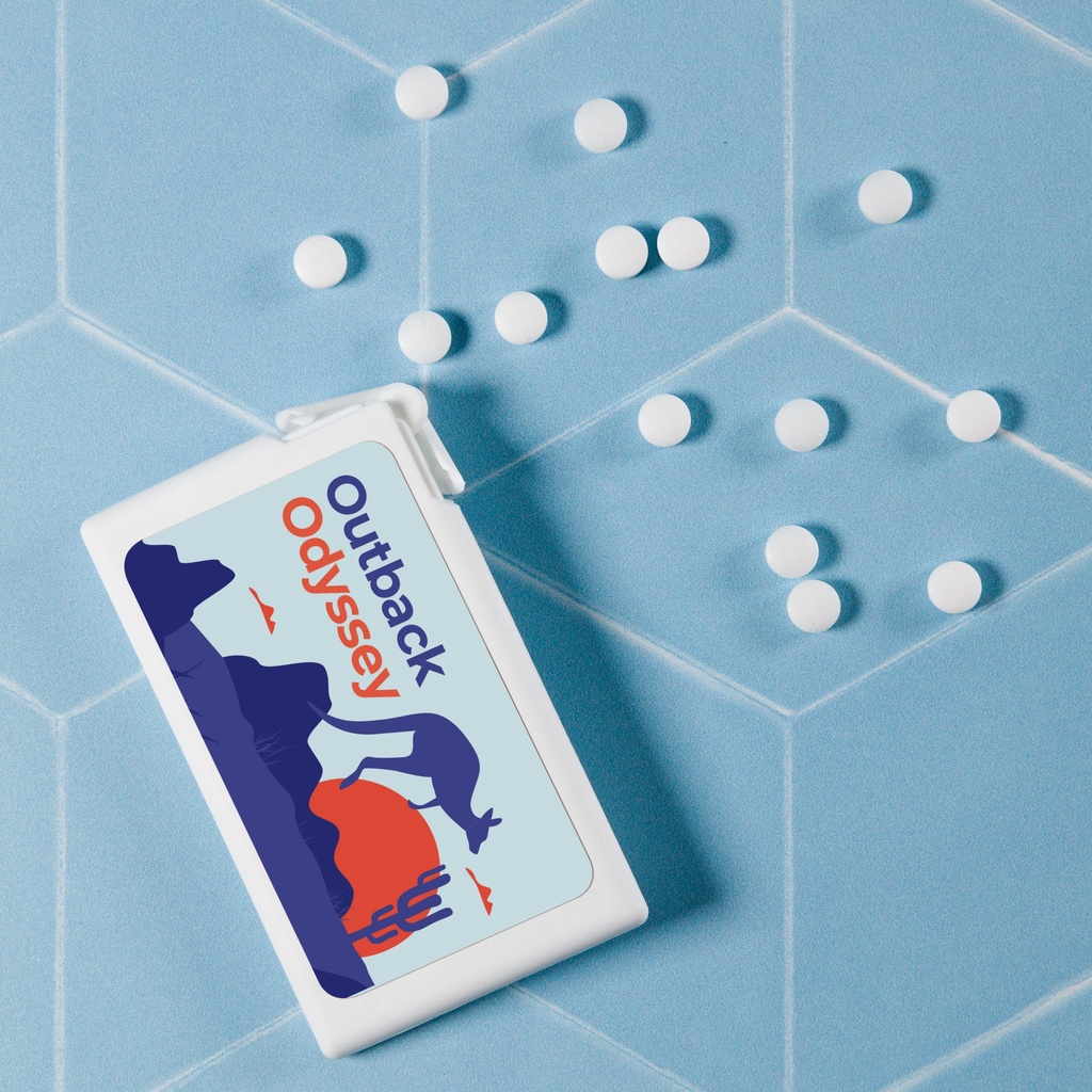 [LL077] Rectangular Sugar Free Breath Mints