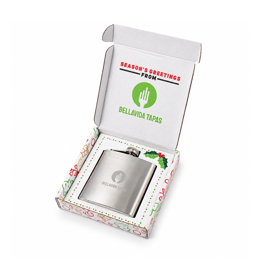 [LL2230] Elite Gift Set with Hip Flask