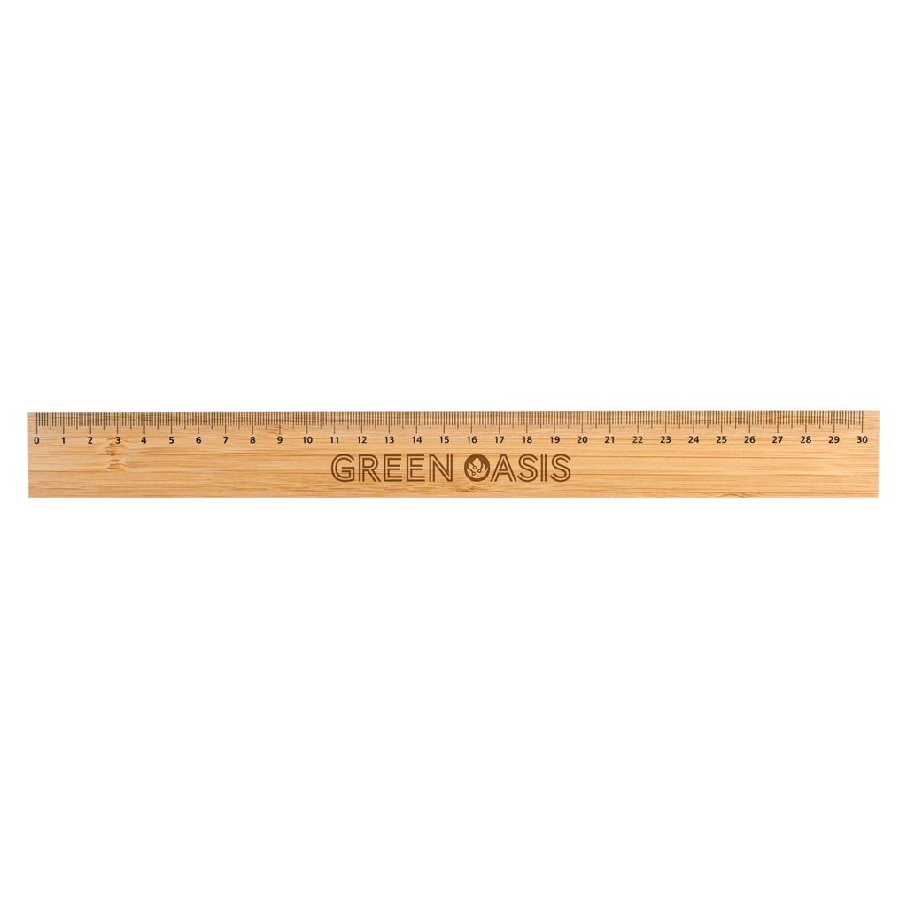 [LL2328] Bamboo 30cm Ruler