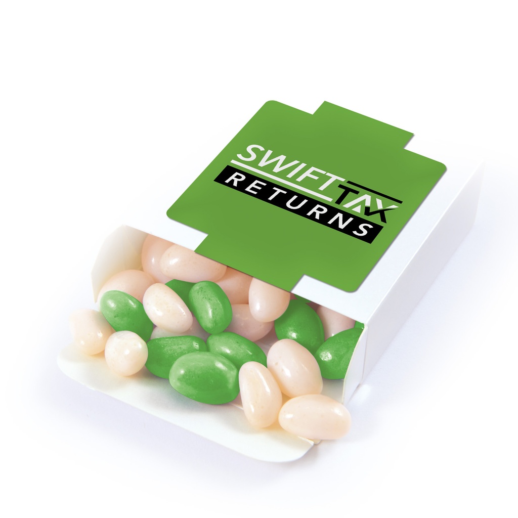 [LL31476] Corporate Colour Jelly Beans in 50g Box 