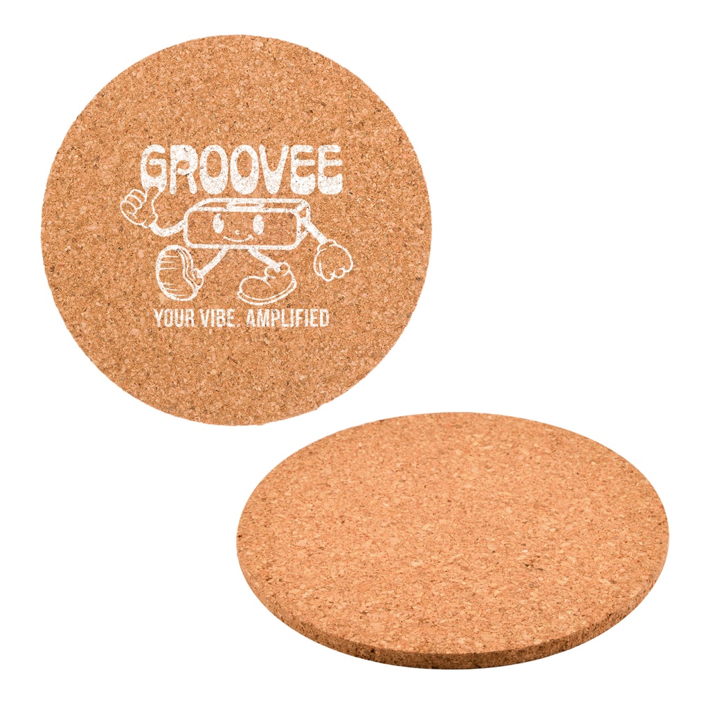 [LL3483] Villa Cork Round Coaster