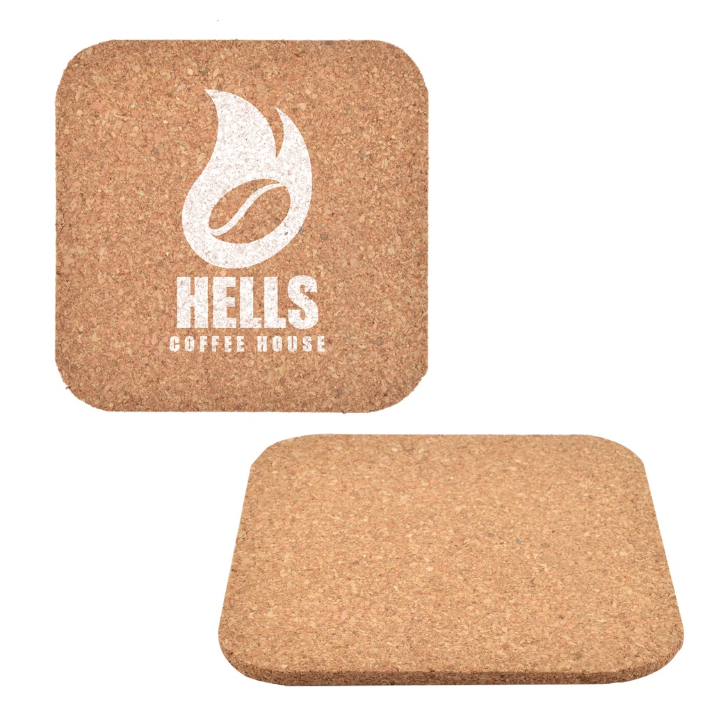 [LL3484] Villa Cork Square Coaster