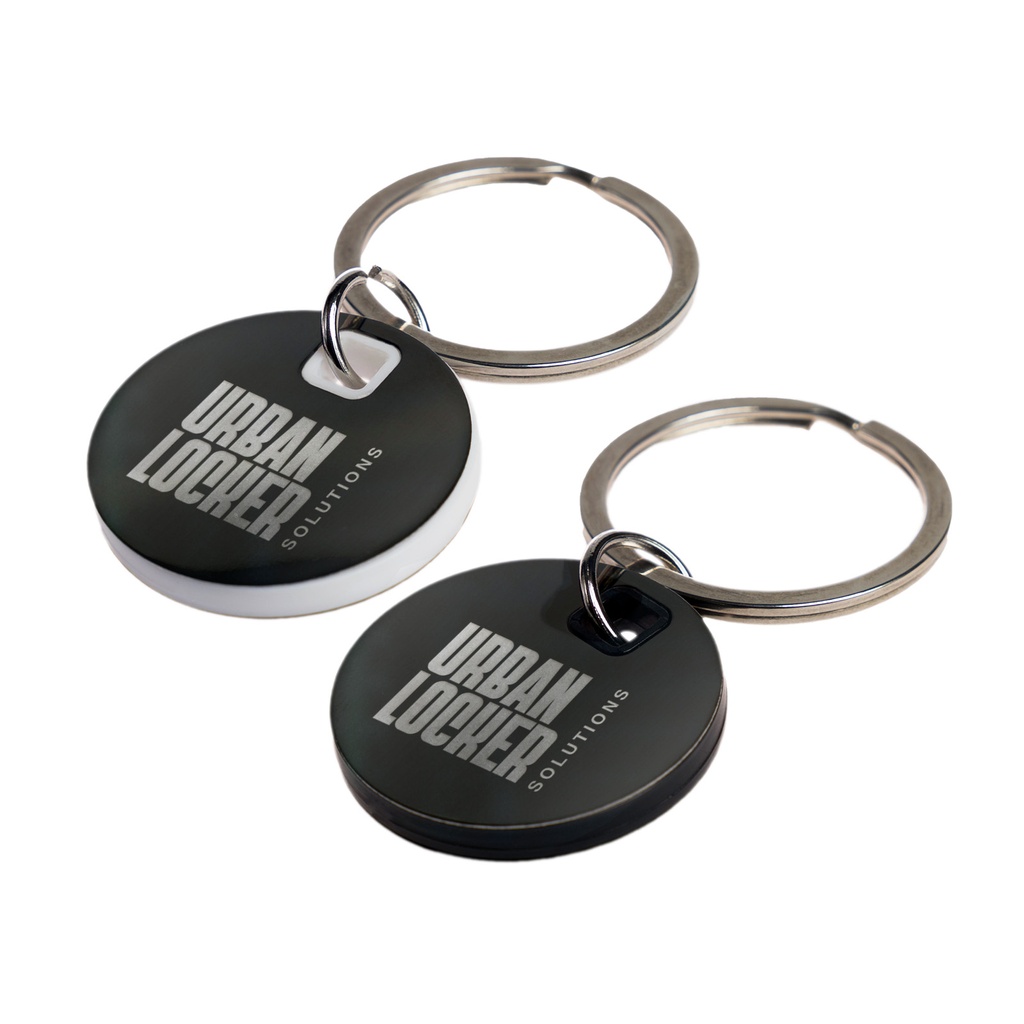 [LL3529] Circle Stainless Steel Keytag