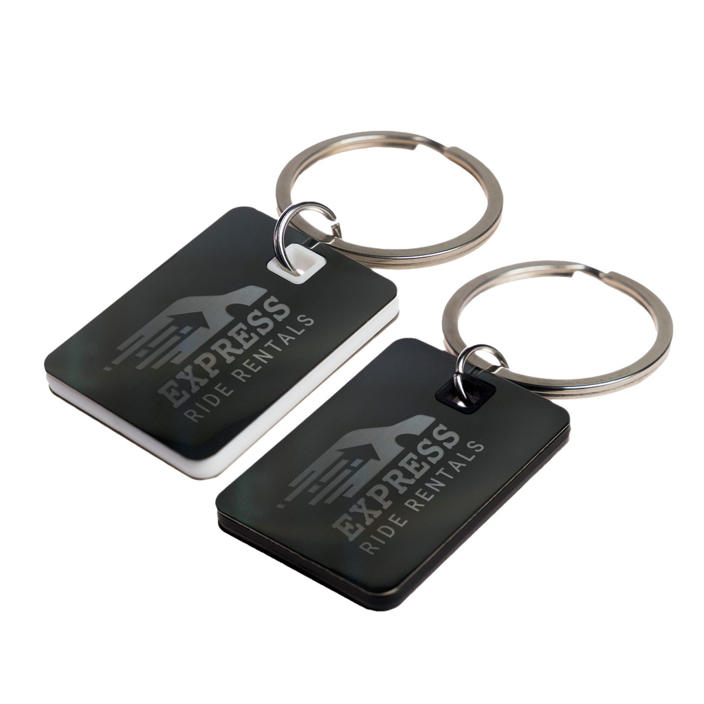 [LL3531] Rectangle Stainless Steel Keytag