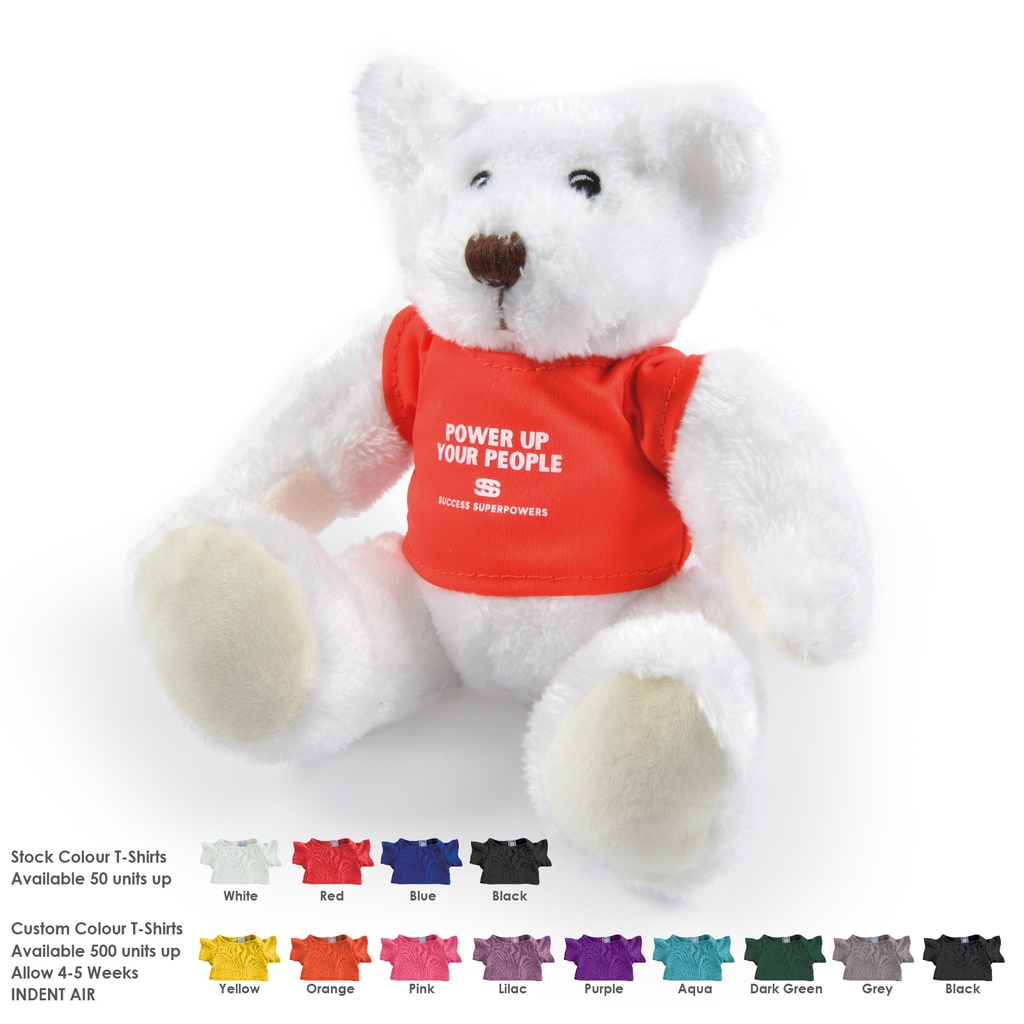[LL40883] Frosty Plush Teddy Bear