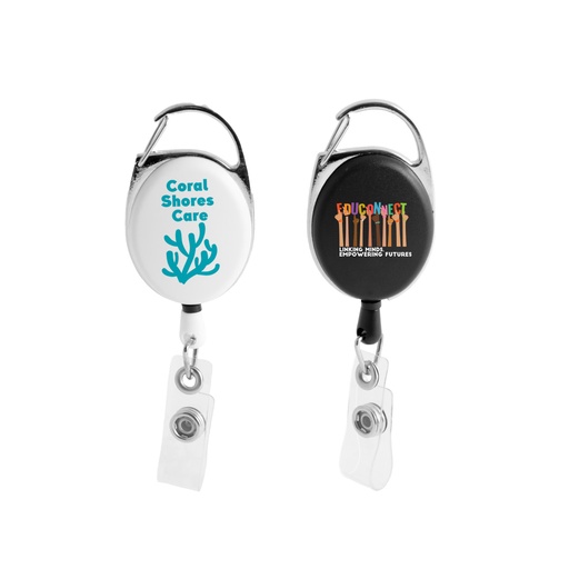 Premium Retractable ID Badge Holder