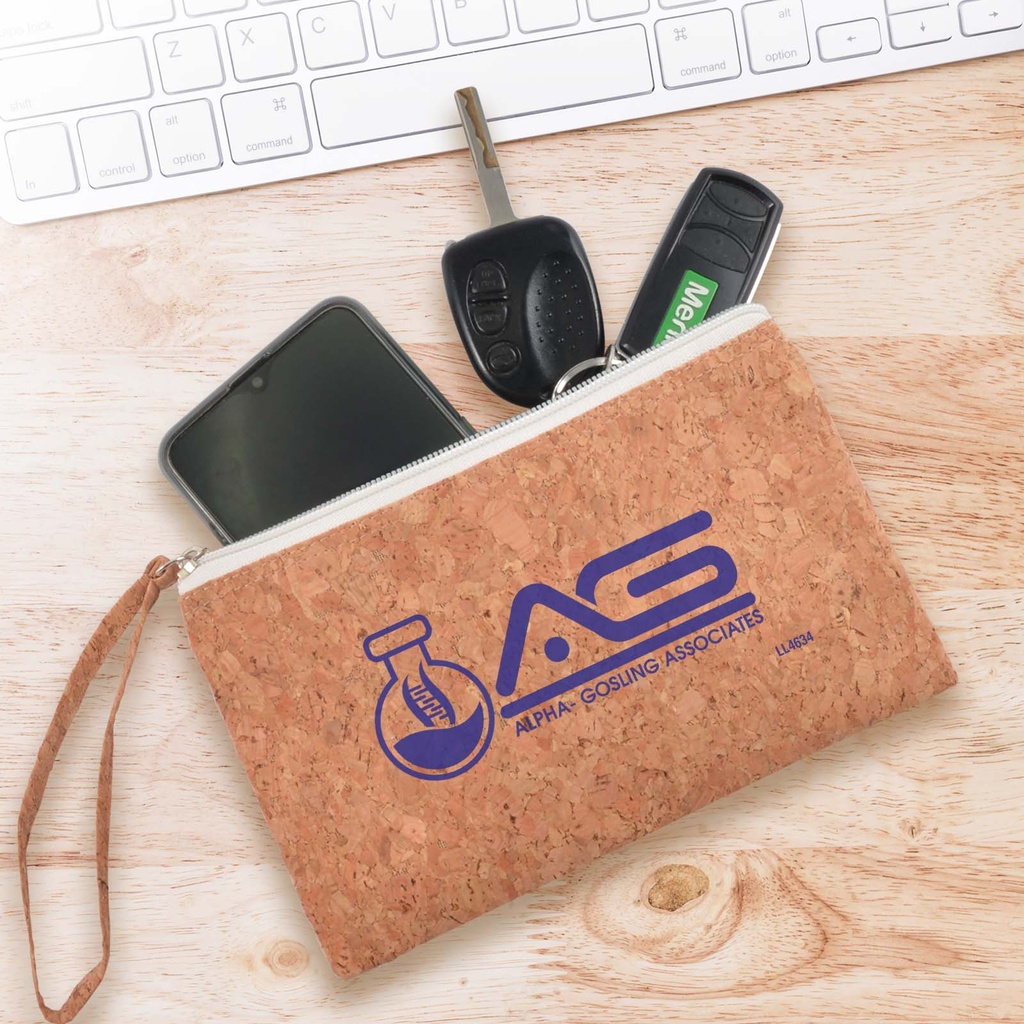 [LL4634] Avalon Cork Utility / Pencil Case