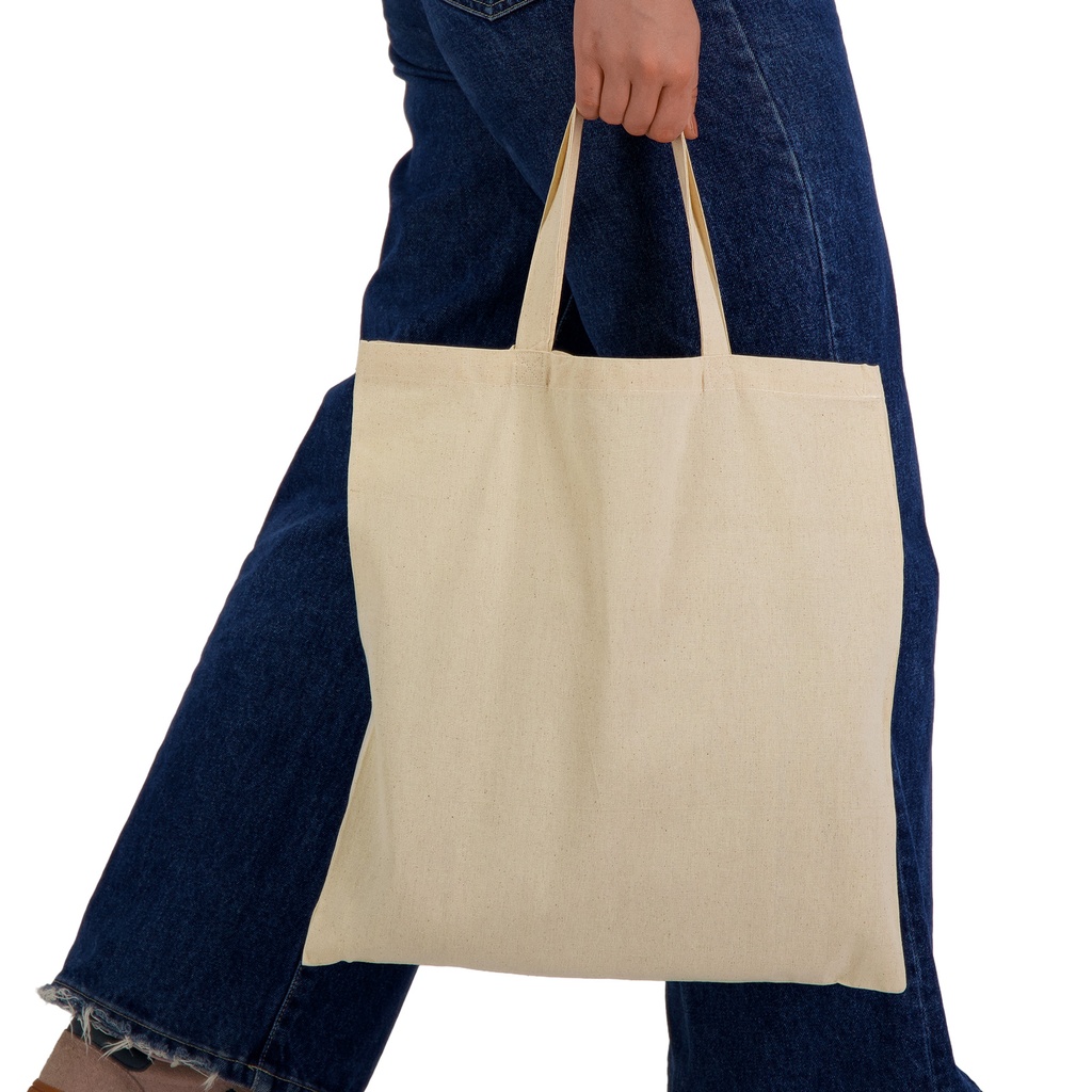 [LL500] Calico Short Handle Bag