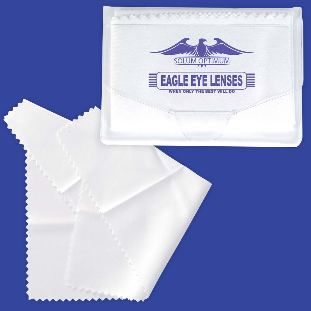 [LL601] White Microfibre Lens Cloth