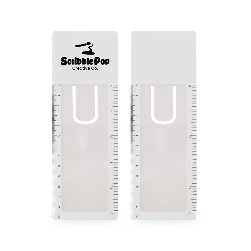 [LL678] Focus Bookmark Magnifier Ruler