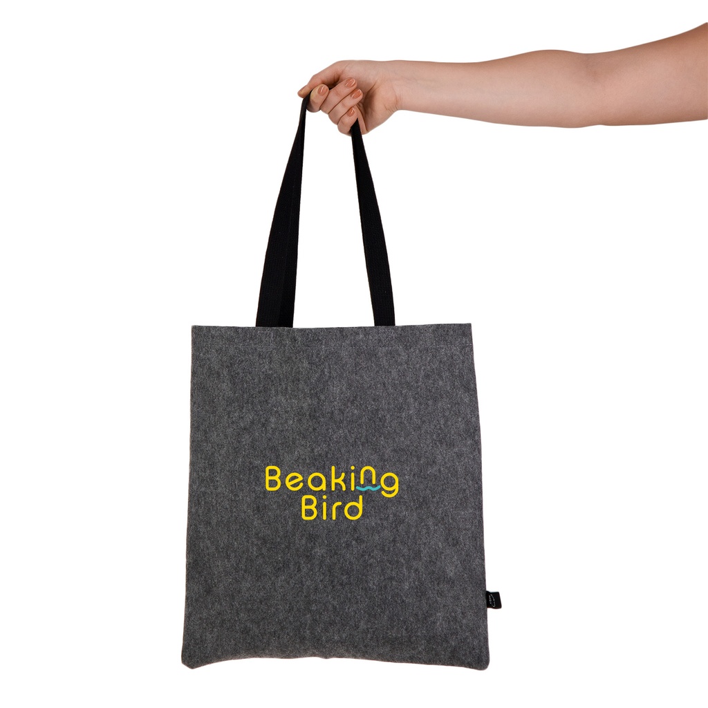 [LL7037] Montana RPET Felt Tote Bag