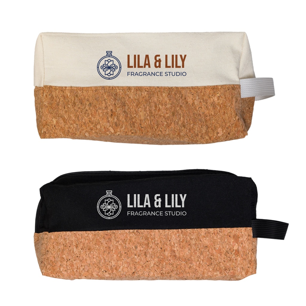 [LL7347] Scenic Cotton Cork Utility Pouch