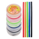 Silicone Straw in Case