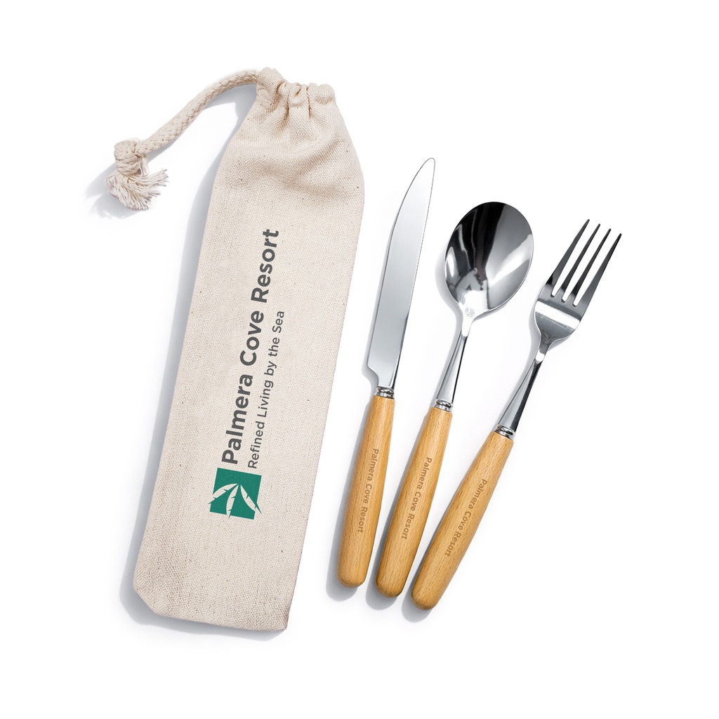 [LL8808] Savour Cutlery Set in Pouch